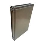 Kunststof Bak Euronorm 600x400x75 mm grijs gladde bodem, Doe-het-zelf en Bouw, Kratten en Dozen, Ophalen of Verzenden, Nieuw