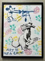 Koen Betjes (1992) - Banksy’s Box cutter Rat meets PopArt