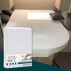 Queensbed molton waterdichte matrasbeschermer, Huis en Inrichting, Slaapkamer | Beddengoed, Nieuw, Wit