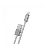 Hoco X2 Lightning naar USB 2.0 Gevlochten kabel Grijs 1 M..., Telecommunicatie, Nieuw, Verzenden