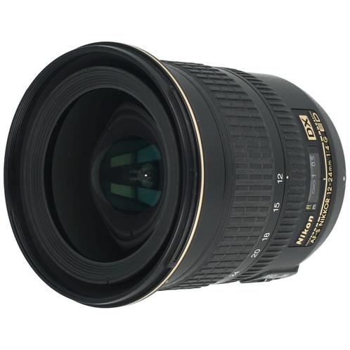 Nikon AF-S 12-24mm F/4 G ED DX occasion, Audio, Tv en Foto, Foto | Lenzen en Objectieven, Zo goed als nieuw, Verzenden