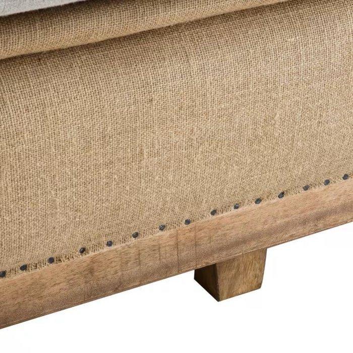 Maison du monde - Sofa - hard hout, Linnen - Divano, Huis en Inrichting, Overige Huis en Inrichting