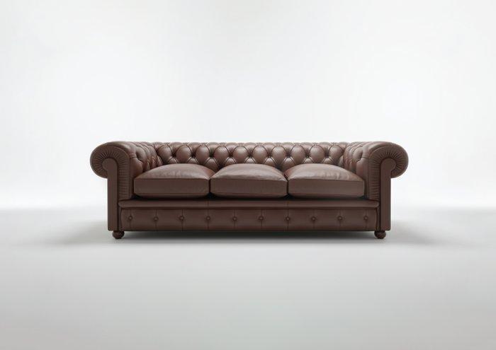 Poltrona Frau - Renzo Frau - Sofa - Chester - Leder - Pure, Antiek en Kunst, Kunst | Designobjecten