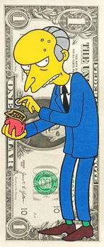 PSiKO (1987) - Mr Burns Give Just One Dime (vertical), Antiquités & Art