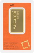 1 Troy Ounce - Goud .999 - Valcambi - Verzegeld en met