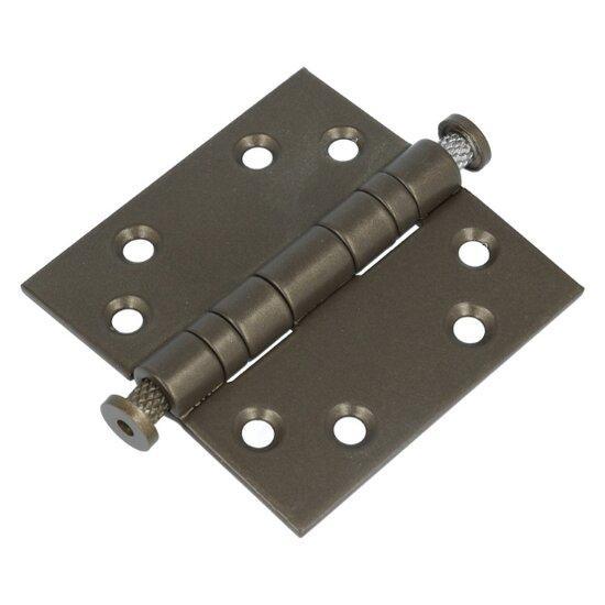 Kogellagerscharnier 7676 mm rechte hoek brons, Bricolage & Construction, Serrurerie de bâtiment & Dispositif de fermeture, Enlèvement ou Envoi
