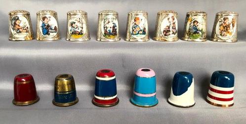 Hummel, Stanhope - Vingerhoed (14) Vintage - Hummel en, Antiek en Kunst, Antiek | Speelgoed