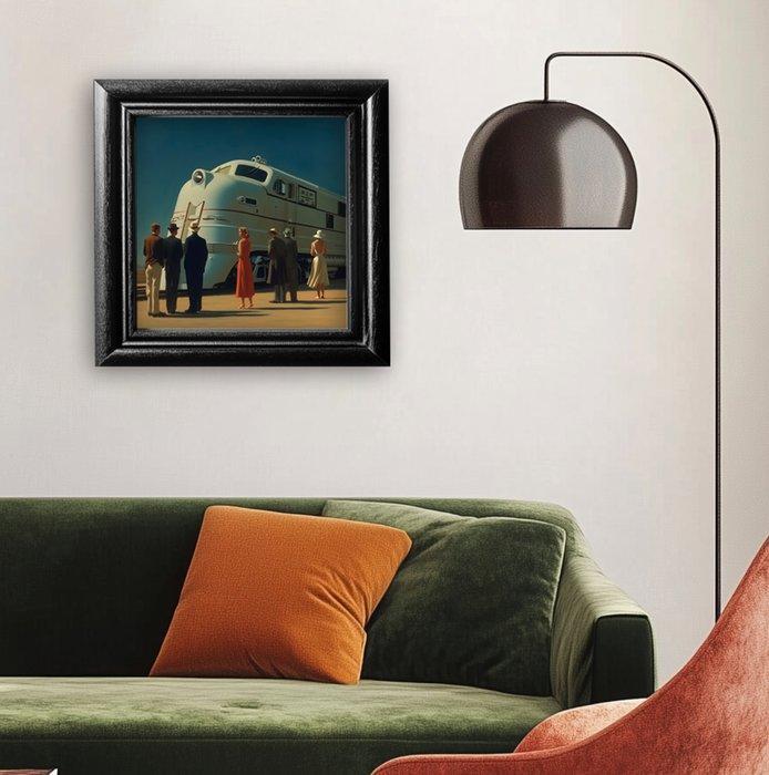 Le Yack - Waiting for Tomorrow - Hand signed, Antiek en Kunst, Kunst | Designobjecten