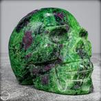 Zeer zeldzame natuurlijke robijn- en zoisietkristallen, Verzamelen, Mineralen en Fossielen