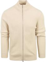 Profuomo Vest Wolmix Ecru maat Maat 52/54 (L) Heren, Kleding | Heren, Maat 52/54 (L), Verzenden, Wit, Nieuw