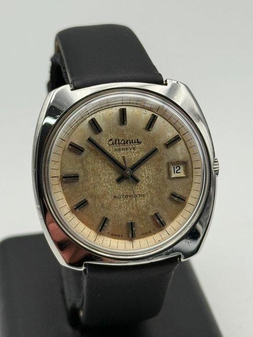 Altanus - diver vintage automatic stainless steel brevet -, Handtassen en Accessoires, Horloges | Heren