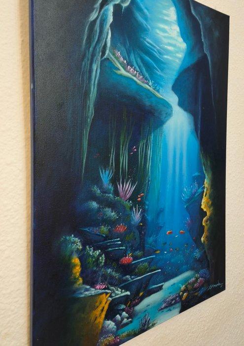 Eliseo Ferrandiz - Arrecife 2, Antiek en Kunst, Kunst | Schilderijen | Modern