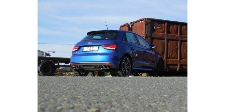 FOX Audi S1 quattro einddemper achter uitgang rechts/links -, Auto-onderdelen, Uitlaatsystemen, Nieuw, Verzenden