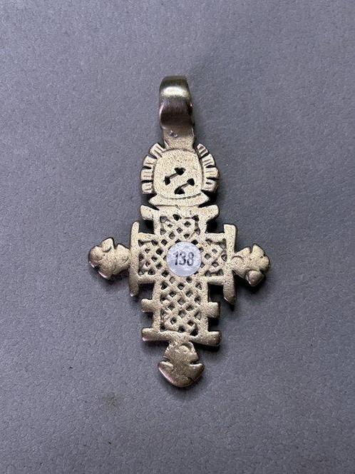 Bijou unique fait a main - Ancienne croix éthiopienne, Antiek en Kunst, Kunst | Niet-Westerse kunst