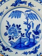 Bord - Delfts blauw - 18e eeuwse XXL Delfts Blauwe, Antiek en Kunst