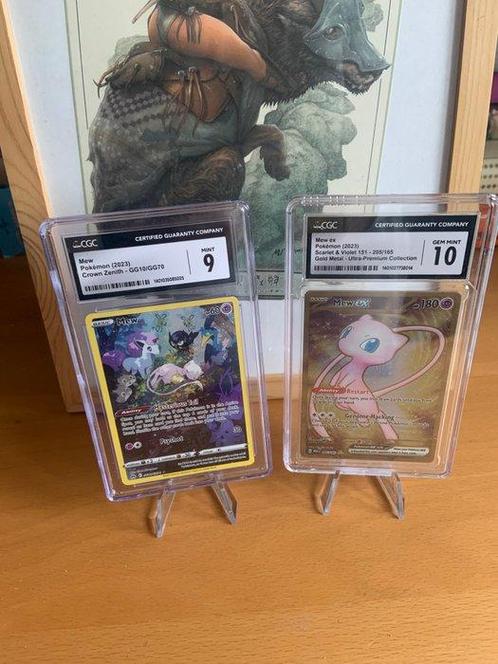 Pokémon - 2 Graded card - Mew - CGC 10, Hobby & Loisirs créatifs, Jeux de cartes à collectionner | Pokémon