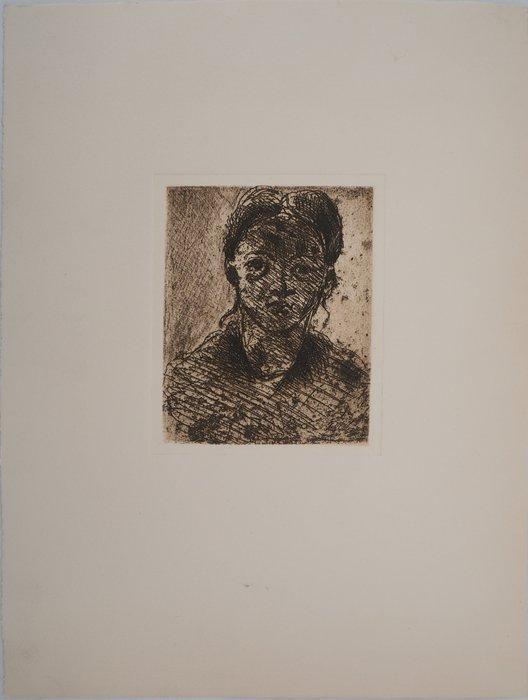 Paul Cézanne (1839-1906) - Portrait de jeune fille, sœur de, Antiek en Kunst, Antiek | Overige Antiek