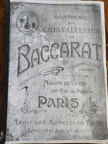 Baccarat - Service à boisson (10) - Cylindre demi-fort -