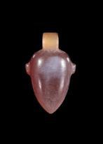 Oude Egypte, Nieuwe rijk Kornalijn Hart Amulet, Antiek en Kunst