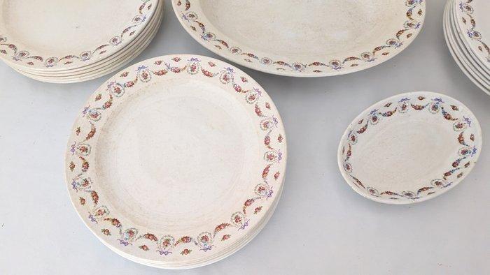 Manifattura di Laveno - Richard Ginori - Eetservies voor 6, Antiek en Kunst, Antiek | Meubels | Tafels
