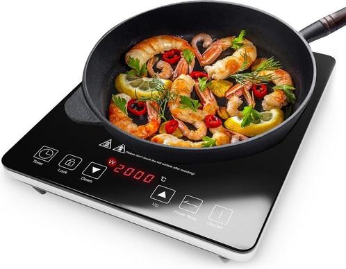 Tweedekans | KitchenBrothers Inductie Kookplaat - 1 Pits -, Elektronische apparatuur, Kookplaten, Ophalen of Verzenden