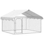 Buitenkennel met Dak | 2x2m | Retour Deal | 40% Korting, Dieren en Toebehoren, Hondenbenches, Verzenden, Nieuw
