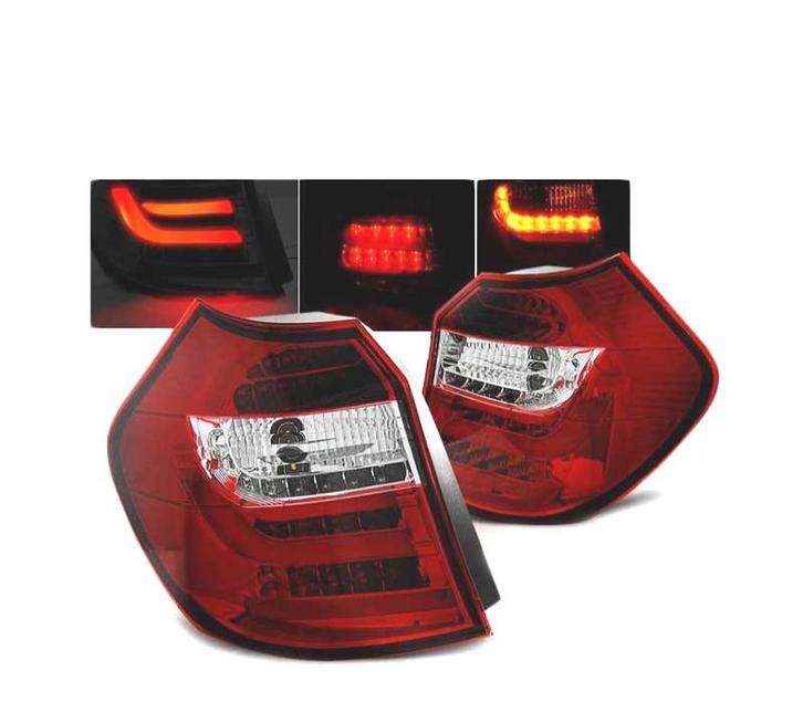 FEUX ARRIÈRE BMW E87 E81 04-07 BARRE LED ROUGE, Auto-onderdelen, Verlichting, Verzenden