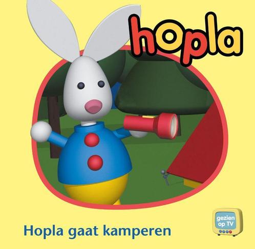 Hopla - Leesboeken 0 - Hopla gaat kamperen 9789037496048, Boeken, Kinderboeken | Baby's en Peuters, Zo goed als nieuw, Verzenden