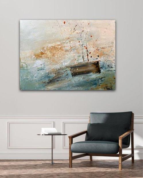 Ester Reut - Nel mar Sereno, Antiek en Kunst, Kunst | Schilderijen | Modern