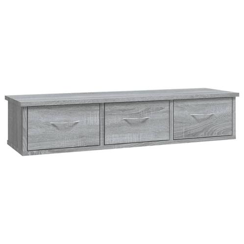 Wandkast 88cm | Tweede Kansje | Grijs & Eik Kleur, Huis en Inrichting, Kasten | Overige, Nieuw, Verzenden