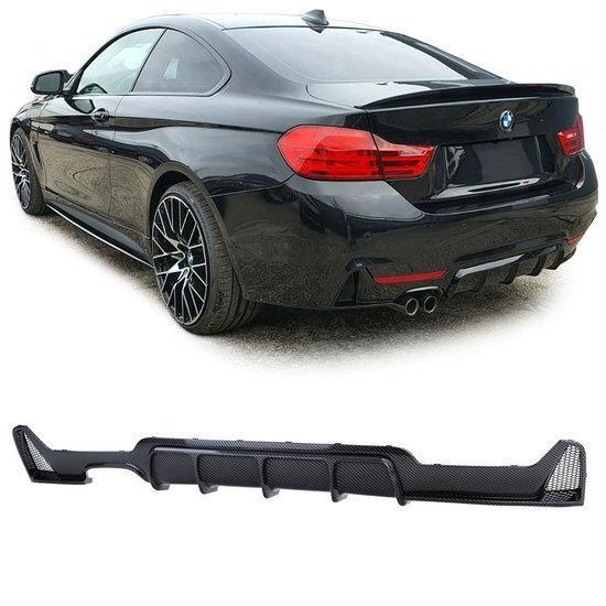 Performance Carbon Look Diffuser M Pak BMW F32 F33 F36 B1423, Auto-onderdelen, Carrosserie, Nieuw, BMW, Achter