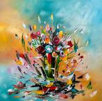 Gena - Flowers, Antiek en Kunst, Kunst | Schilderijen | Modern