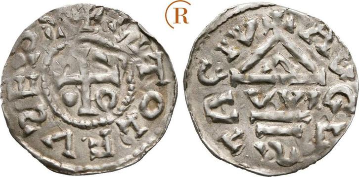 Denar Augsburg Bistum: Liutolf, 988-996:, Postzegels en Munten, Munten | Europa | Niet-Euromunten, België, Verzenden