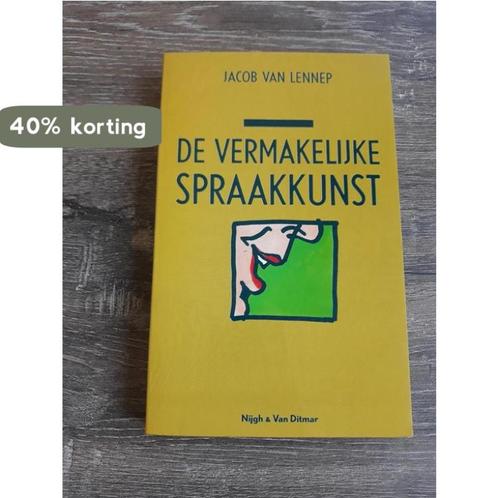 De vermakelijke spraakkunst 9789023677802 Lennep, Boeken, Overige Boeken, Gelezen, Verzenden