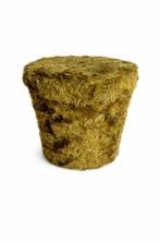 Pelfran - Poef - Faux bont, Textiel, Composiet - Bekleed met, Antiek en Kunst