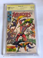 Avengers #55 - CBCS 7.5 Signed by Roy Thomas 1º St Full, Livres