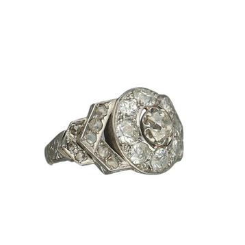 Bague Platine Diamant (Naturelle), Bijoux, Sacs & Beauté
