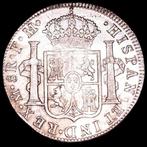 Spanje. Carlos IV. 8 Reales Acuñados en la ceca de Ciudad de