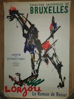 Lorjou - Mourlot-Paris - Exposition Universelle de Bruxelles