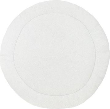 Meyco Baby Bouclé boxkleed rond - offwhite - 95cm (Babyb, Verzenden