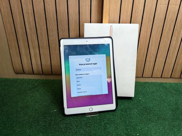 Veiling - Apple iPad 2018 6e Generatie 32GB iOS 17 - In Nett, Computers en Software, Apple iPads, Gebruikt