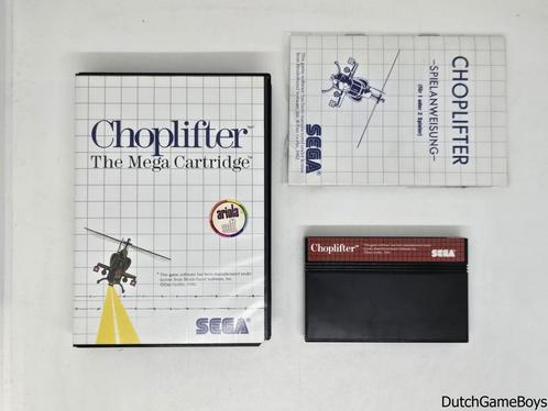 Sega Master System - Choplifter - German, Games en Spelcomputers, Games | Sega, Gebruikt, Verzenden
