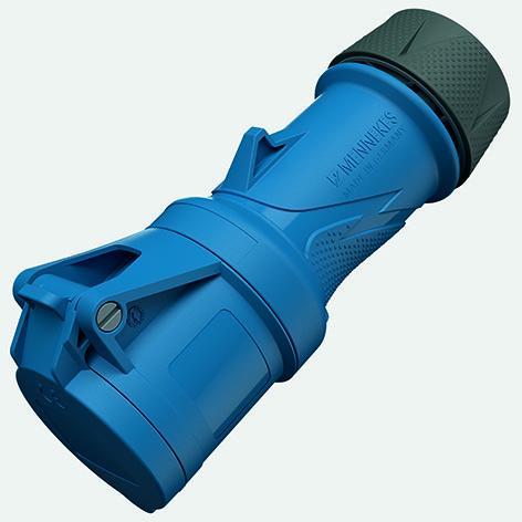 Mennekes CEE 32A 3P IP54 Industriële Connector Stekker -, Doe-het-zelf en Bouw, Elektriciteit en Kabels, Verzenden
