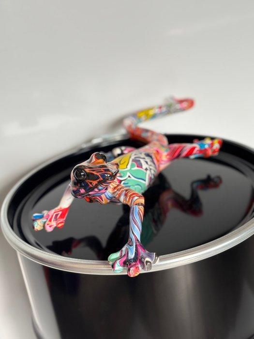 Rob VanMore - VANMORE Street Art Gecko, Antiquités & Art, Art | Objets design