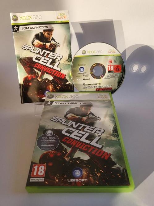 Tom Clancys Splinter Cell Conviction Xbox 360, Consoles de jeu & Jeux vidéo, Jeux | Xbox 360, Enlèvement ou Envoi