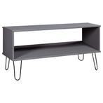 vidaXL Table basse New York Gris Bois de pin massif, Huis en Inrichting, Verzenden