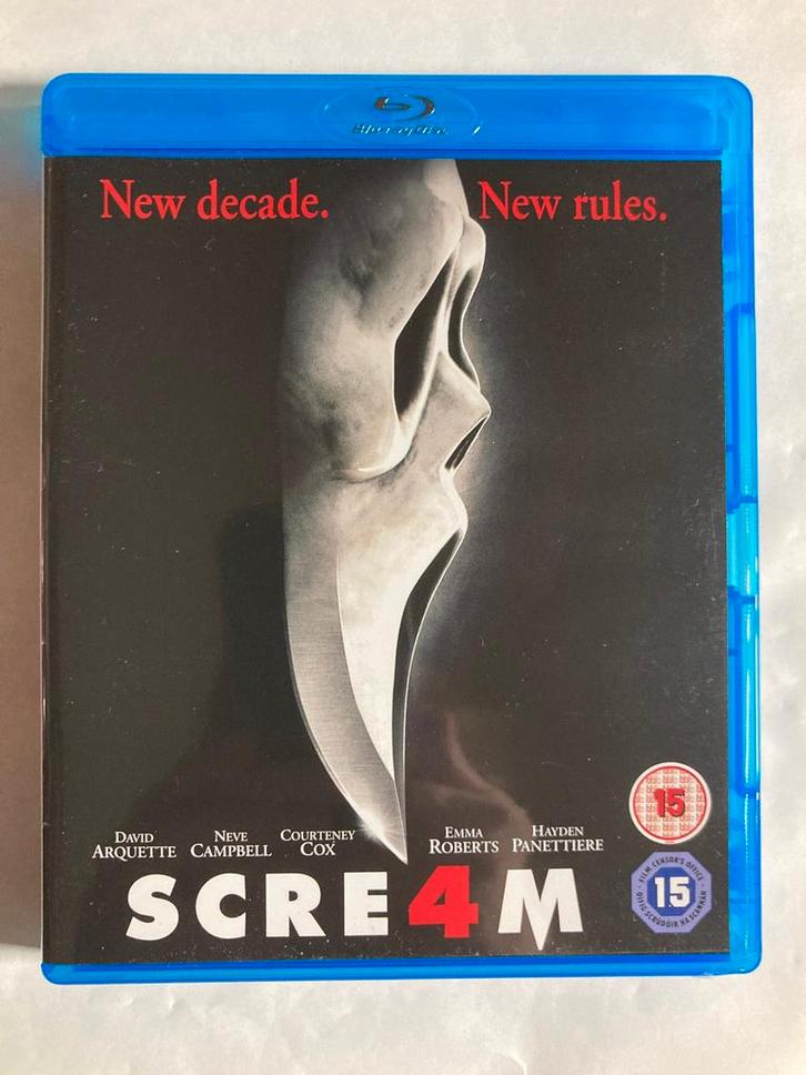 SCREAM 4 (IMPORT WITHOUT DUTCH SUBS) (BLURAY), Cd's en Dvd's, Blu-ray, Gebruikt