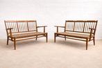 Dining set of 5 / bench-chair-stool / Vintage - Kozma Lajos,