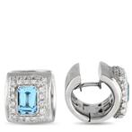 Roberto Coin - Boucles doreilles - 18 carats Or blanc,, Handtassen en Accessoires, Oorbellen, Nieuw