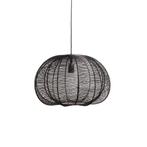 Hanglamp FARAH mat zwart Ø50x38cm, Maison & Meubles, Accessoires pour la Maison | Autre
